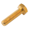 Picture of M6  x  12mm Brass Hex Setscrew DIN 933 158063