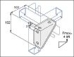 Picture of 90° Welded Angle Bracket FB115 304516