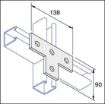 Picture of 4 Hole Flat Tee Bracket FB121 304522