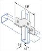 Picture of 21mm Deep Top Hat Bracket FB133 304534