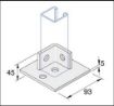 Picture of 2 Hole Single Channel Base Plate FB106 304544