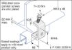 Picture of External C Type Beam Clamp Bracket c/w Cone Point Screw BC79 304567