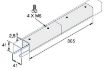 Picture of 41mm x 41mm Internal Connector c/w Screws 304609