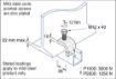 Picture of P2489 T Type Beam Clamp c/w Cone Point Screw Unistrut 932122