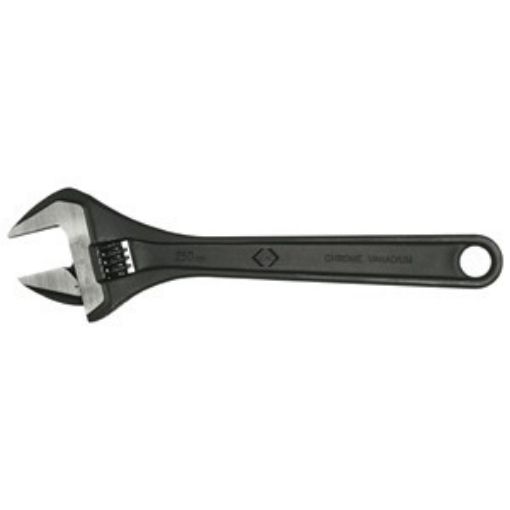 Picture of 200mm (8") C.K. Wide Jaw Adjustable Wrench (29mm Jaw Capacity) T4366 200 467281