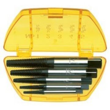 Show details for 5 Piece C.K. Screw Extractor Set Size 1 to 5 T3062 01 107053 Picture of 5 Piece C.K. Screw Extractor Set Size 1 to 5 T3062 01 107053