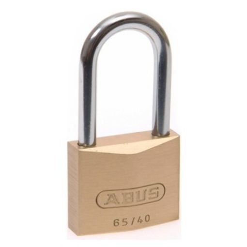 Picture of Abus 65 Series 30mm Brass Body 70mm Long Brass Shackle Padlock 65MB/30HB70 C 484060