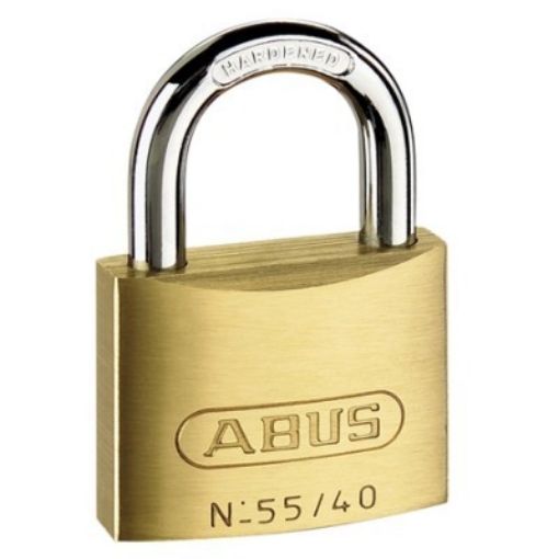 Picture of Abus 55 Series 30mm Brass Body Padlock 55/30 484048