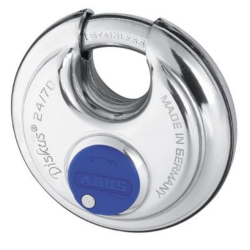 Picture of Abus 24IB Series 70mm Diskus Stainless Steel Padlock 24IB/70 484015