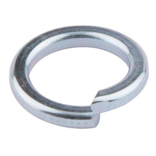 Picture of M4  Single Coil Square Section Spring Washer DIN 7980 Zinc Plated 141053