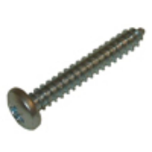 Picture of 10 x 1.1/2 Type AB Pozi Pan Self Tapping Screw Zinc Plated ( 4.8 x 38.0 ) 259037