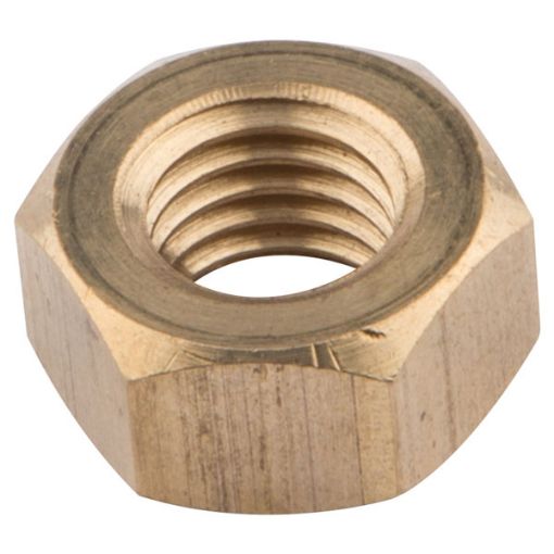 Picture of M10  Brass Hex Full Nut DIN 934 154010