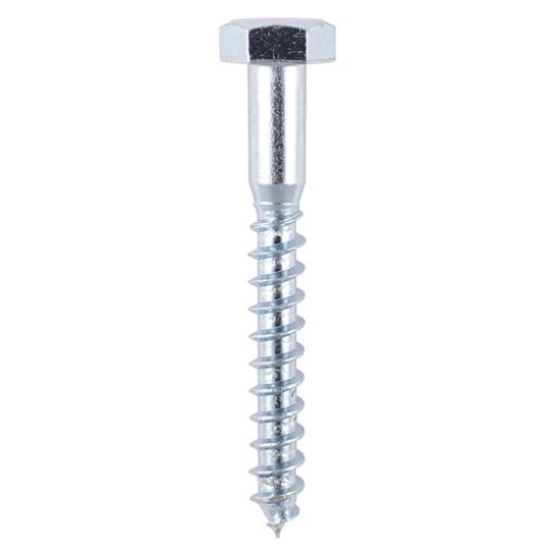 Picture of M10 x  30mm Hex HD Coach Screw Zinc Plated 931527