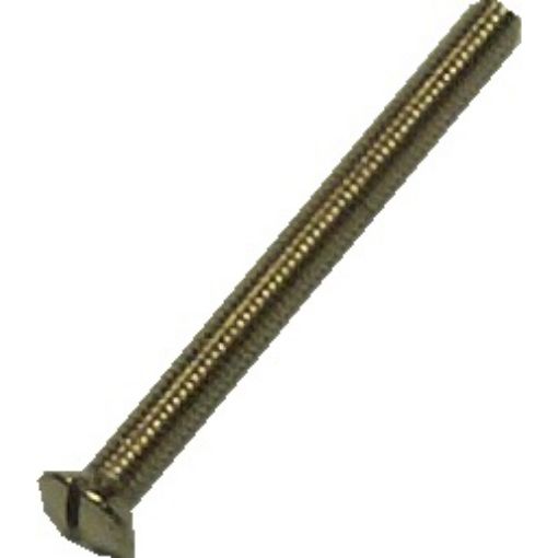 Picture of M3.5X 12mm Nickel Raised Head  Machine Screw 160639