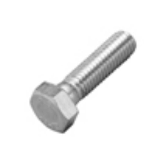 Picture of M10 x 45mm Stainless Steel Hex Set Screw DIN 933 Grade A2-70 930535