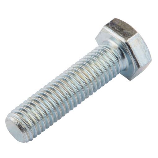 Picture of M24 x  60mm (Zinc) HT Hex Set Screw DIN 933 Grade 8.8 087462