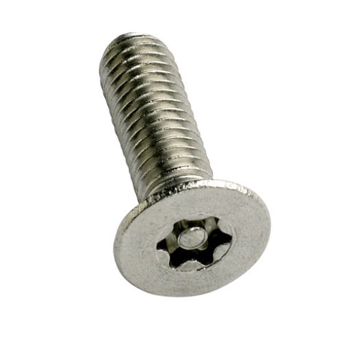 Picture of M6 x 20mm CSK Resitorx Security Machine Screw A2 Stainless Steel 272456