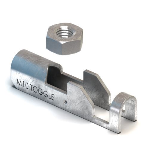 Picture of M8  Type TC Lindapter Toggle Clamp & Nut Zinc Plated TC08 305466