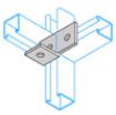 Picture of P1038 Right Hand Multi Angle Bracket Unistrut 304811