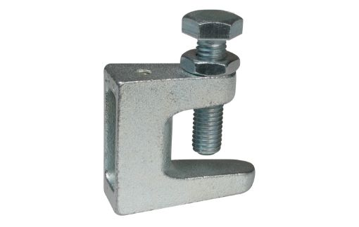 Picture of M8 Type Beam Clamp Plain Hole Zinc Plated 305401