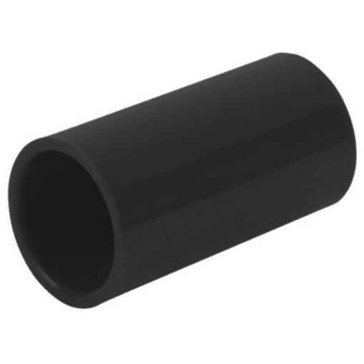 Picture of M25 Black PVC Heavy Gauge Conduit Coupler 337507