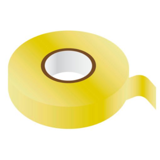 Picture of 19mm x 33m (Yellow) Insulating Tape 333212