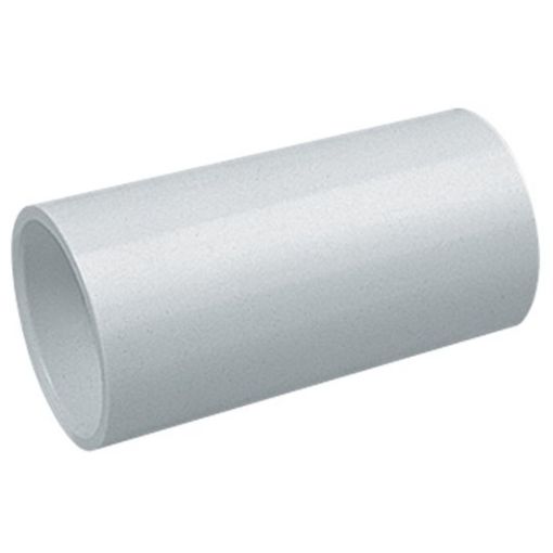 Picture of M20 White PVC Heavy Gauge Conduit Coupler 337606