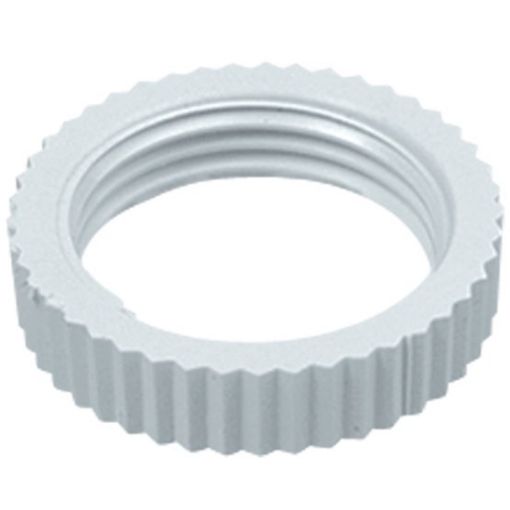 Picture of M20 White PVC Lockring (Female Bush Screwed) 337605