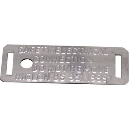 Picture of Earth Clamp Safety Label 320030