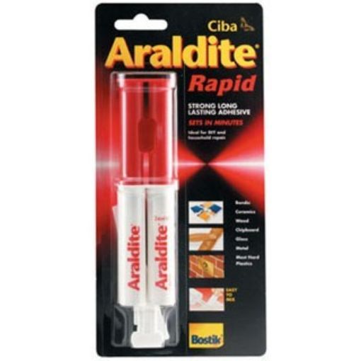 Picture of Araldite Rapid Epoxy Resin Syringe 24ml  AERR 519178