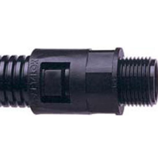 Picture of M20 Type A Male Straight Adaptors Black Adaptalok  AL21/M20/A 337723