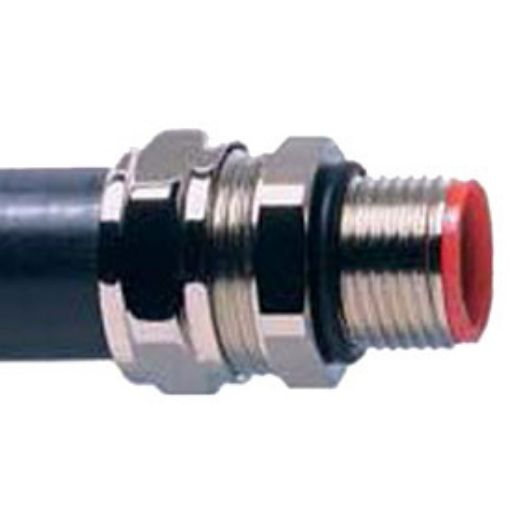 Picture of Adaptaflex M20 Male Brass Nickel Plated Multiport Adaptor Ref: SPL20/M20/M 337844