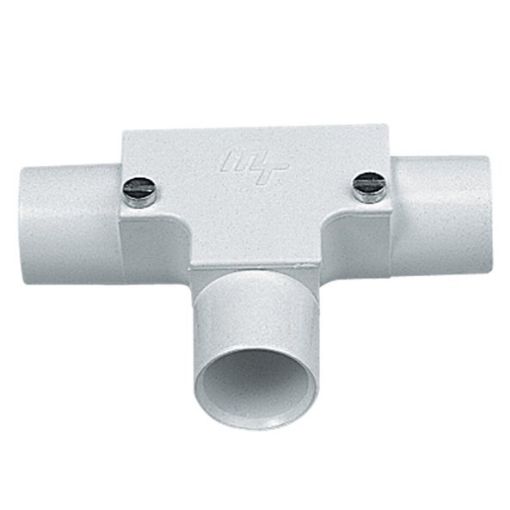 Picture of M20 White PVC Conduit Inspection Tee 337610