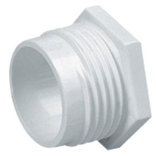 Picture of M20 White PVC Male Screwed Bush 337650