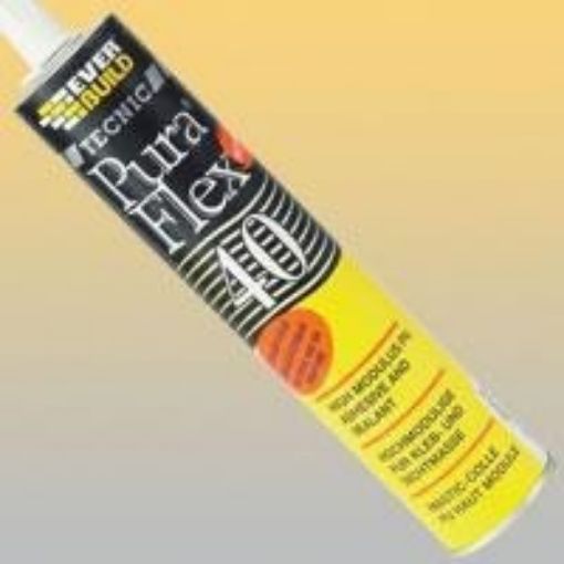 Picture of Black Polyurethane 40 Sealant & Adhesive 310ml 935997