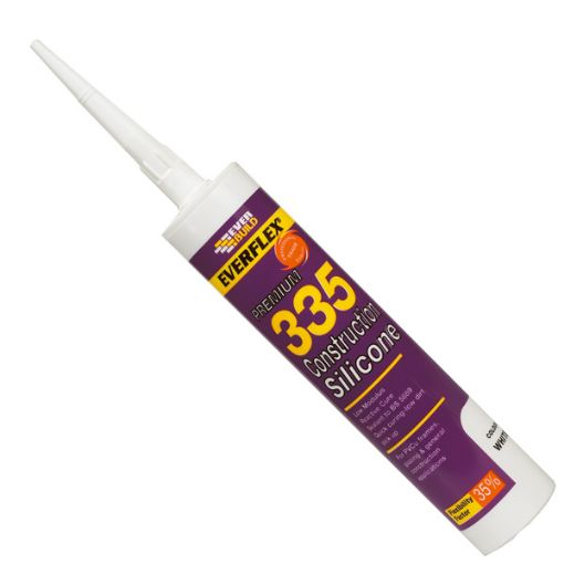 Picture of Grey 335 Low Modulus Construction Silicone Sealant 310ml 519026