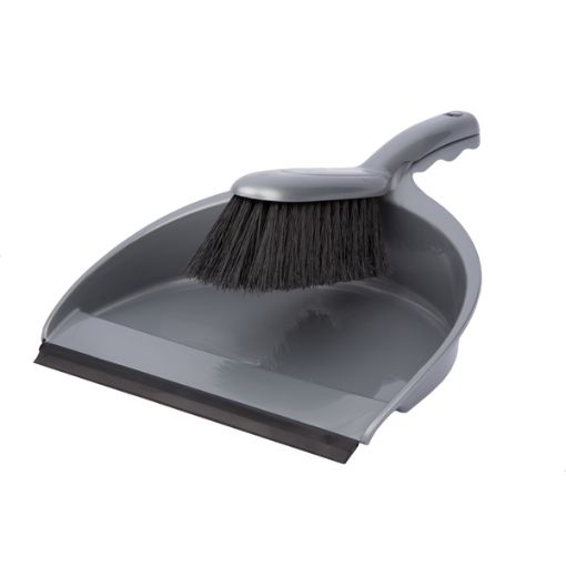 Picture of Plastic Dustpan & Brush Set 429140