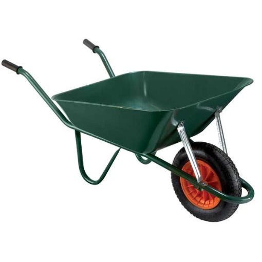 Picture of 3 Cu ft Wheelbarrow Pneumatic Tyred Wheel 429209