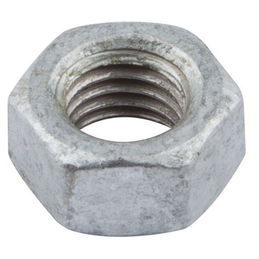 Picture of M12 Galvanised T.O.S. Hex Full Nut Grade 8 105210