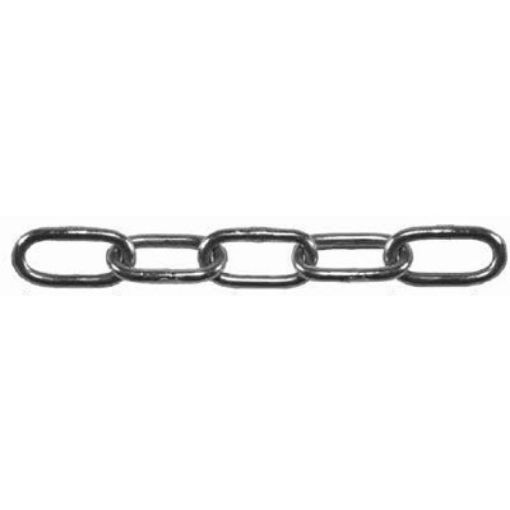 Picture of 4mm x 32mm (8g x 13) Galv Welded Link Chain x 10m 214512