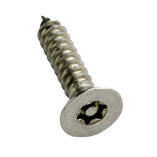 Picture of 8 x   3/4 CSK Resitorx Self Tapping Security Screw A2 Stainless Steel 272404