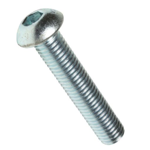 Picture of M8  x 20mm Zinc Button Head Socket Screw 930185