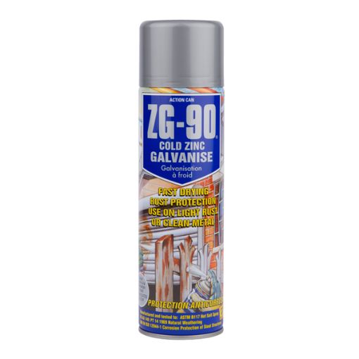 Picture of ZG-90 Action Can 1785 Cold Zinc Galvanising Spray Paint 500ml 476130