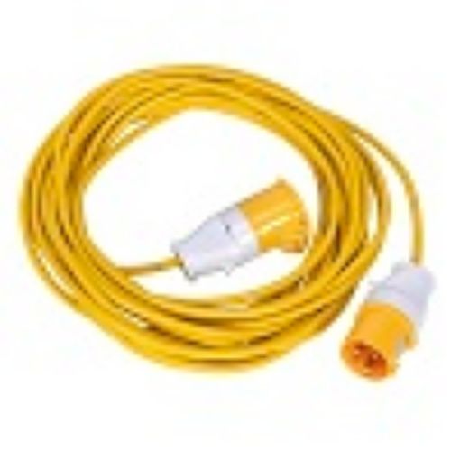 Picture of 14m 110v Extension Lead 16 Amp 1.5mm 458001