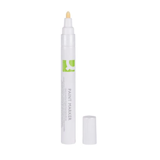 Picture of White Bullet Tip Permanent Paint Marker 329304