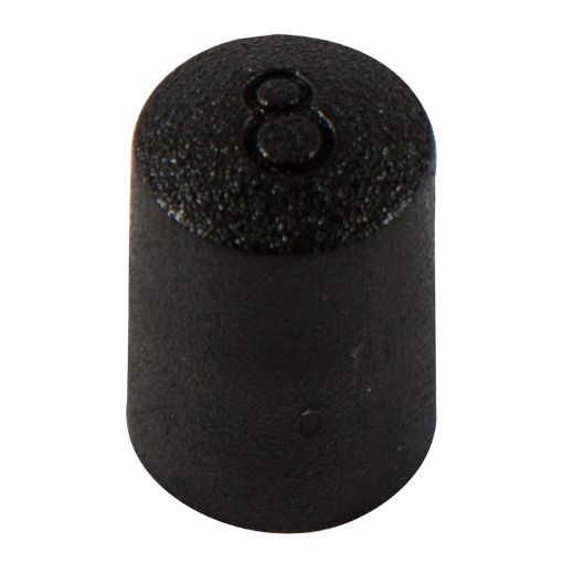 Picture of Black Plastic Studding Cap to Suit M10 Thread 497428 190925