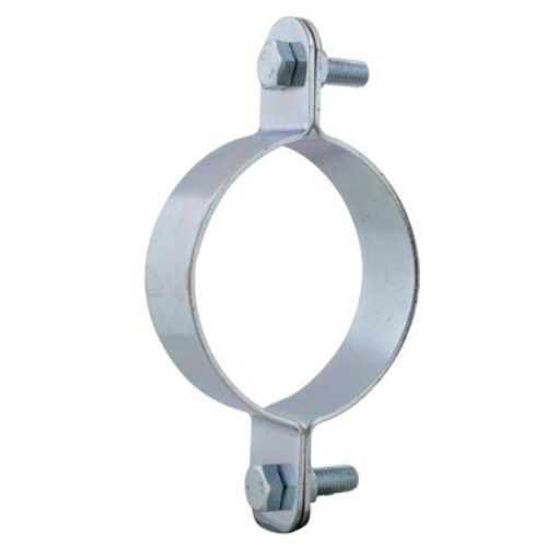 Picture of 100mmNB (114mm O.D) Split Band Clip Zinc ( 40 x 3mm M12 ) IH100 (202) B4103114 307309