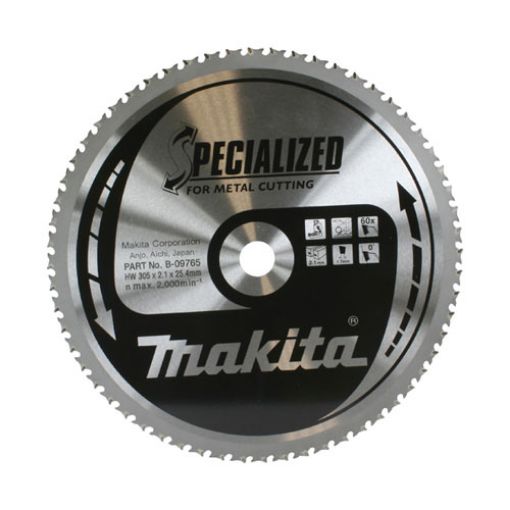 Picture of Makita 305mm x 25.4mm Bore 60 Teeth Specialized Metal Blade B-33439 935649