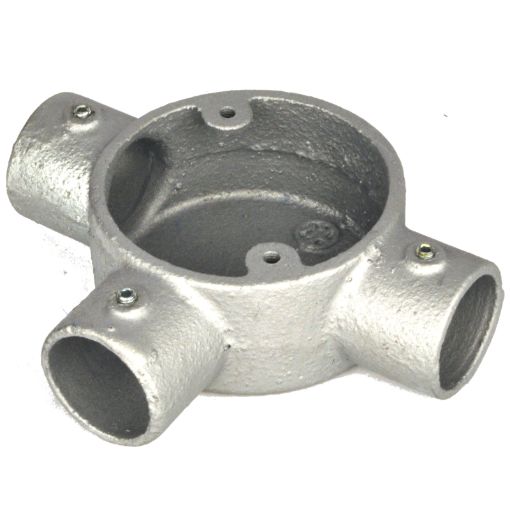 Picture of 20mm Conlok Tee Box Galvanised CL4G 335217