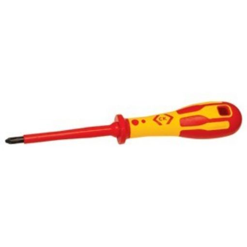 Picture of No 0 Phillips VDE 60mm Blade C.K. Dextro Screwdriver T49142-0 510136